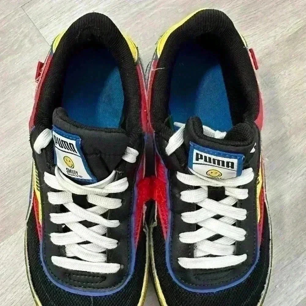 Puma Future Rider Smiley World Kids Multi Color Casual Shoes Sneakers Size 5C
